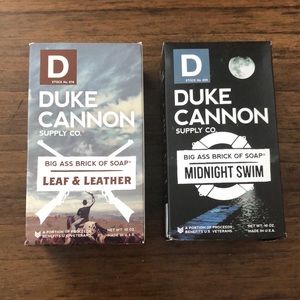 Duke Cannon pair of soap